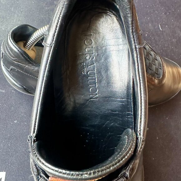 Louis Vuitton Black Leather Classic Loafers – Timeless Parisian Elegance Size 41 - Picture 6 of 6